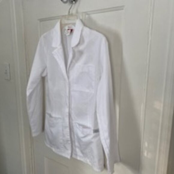 Dickies Lab Coat with Pockets, Size XS - Picture 2 of 4